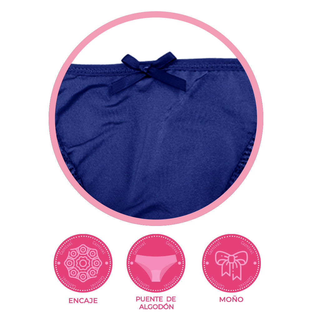 Pantie coordinable con detalles de encaje 74272 Carnival Carnival