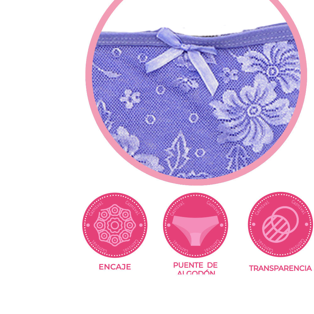 Pantie coordinable corte hipster 74275 Carnival Carnival