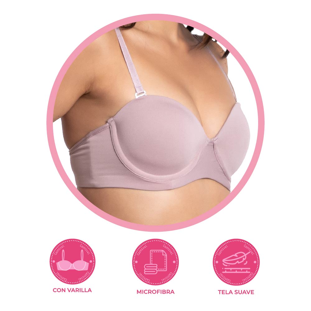 Brasier básico strapless 21022 Carnival