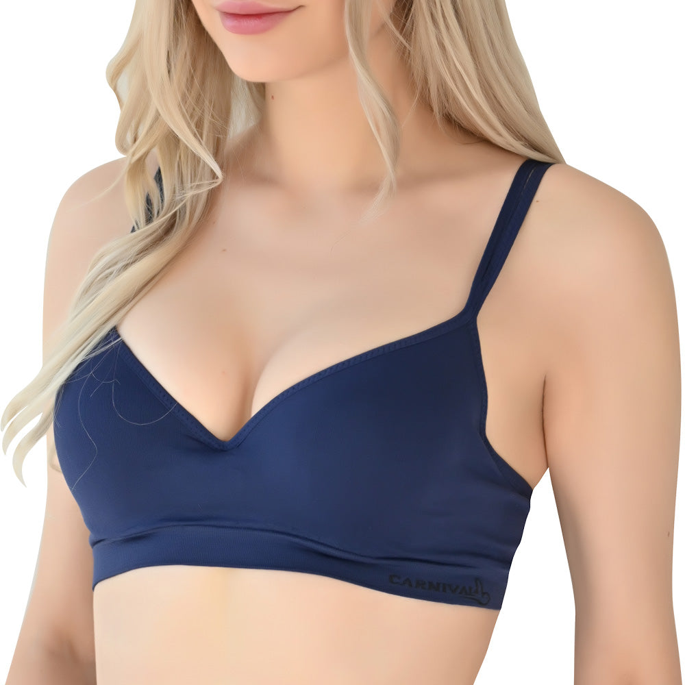 Brasier estilo top deportivo con logo impreso 23780