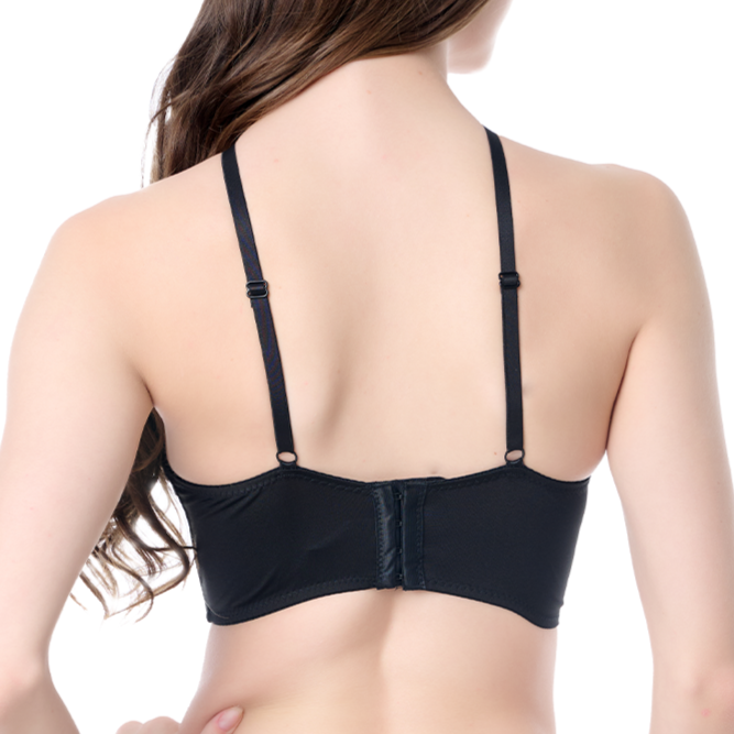 Brasier coordinable con aplicación en escote negro 24177 Lady Carnival Carnival