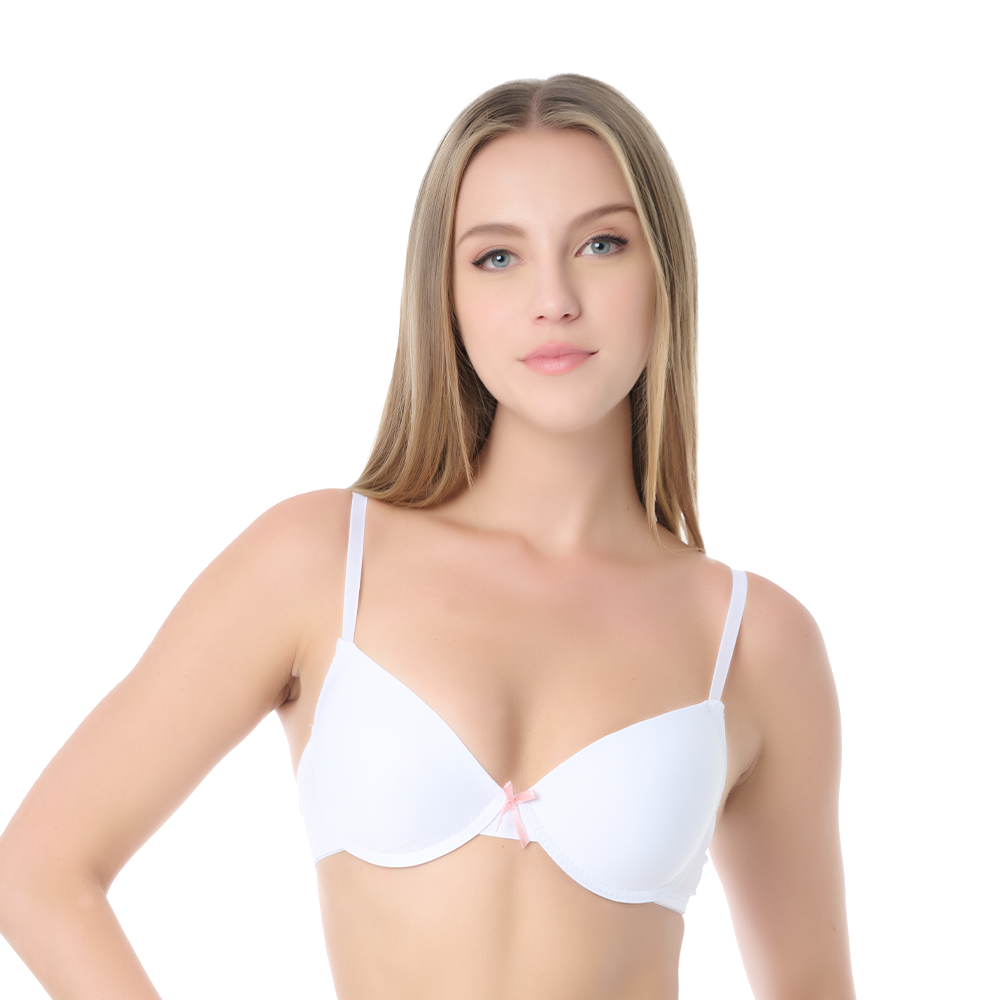 Set de 2 brasier teen con copa preformada y varilla 24194 Teens Carnival Lenceria