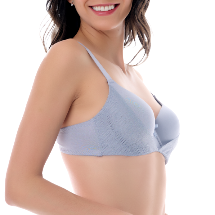 Brasier coordinable de copa preformada y varilla gris 24264 Carnival