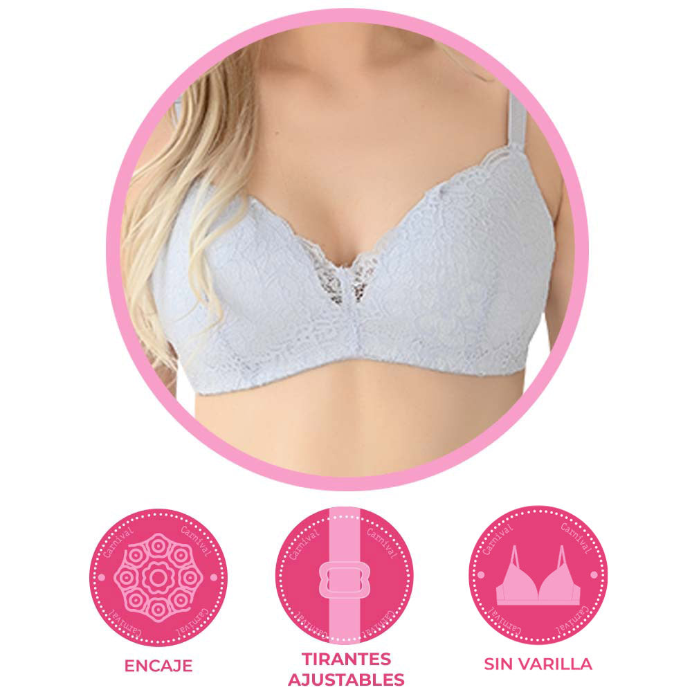 Brasier coordinable sin varilla 24359 Lady Carnival Carnival
