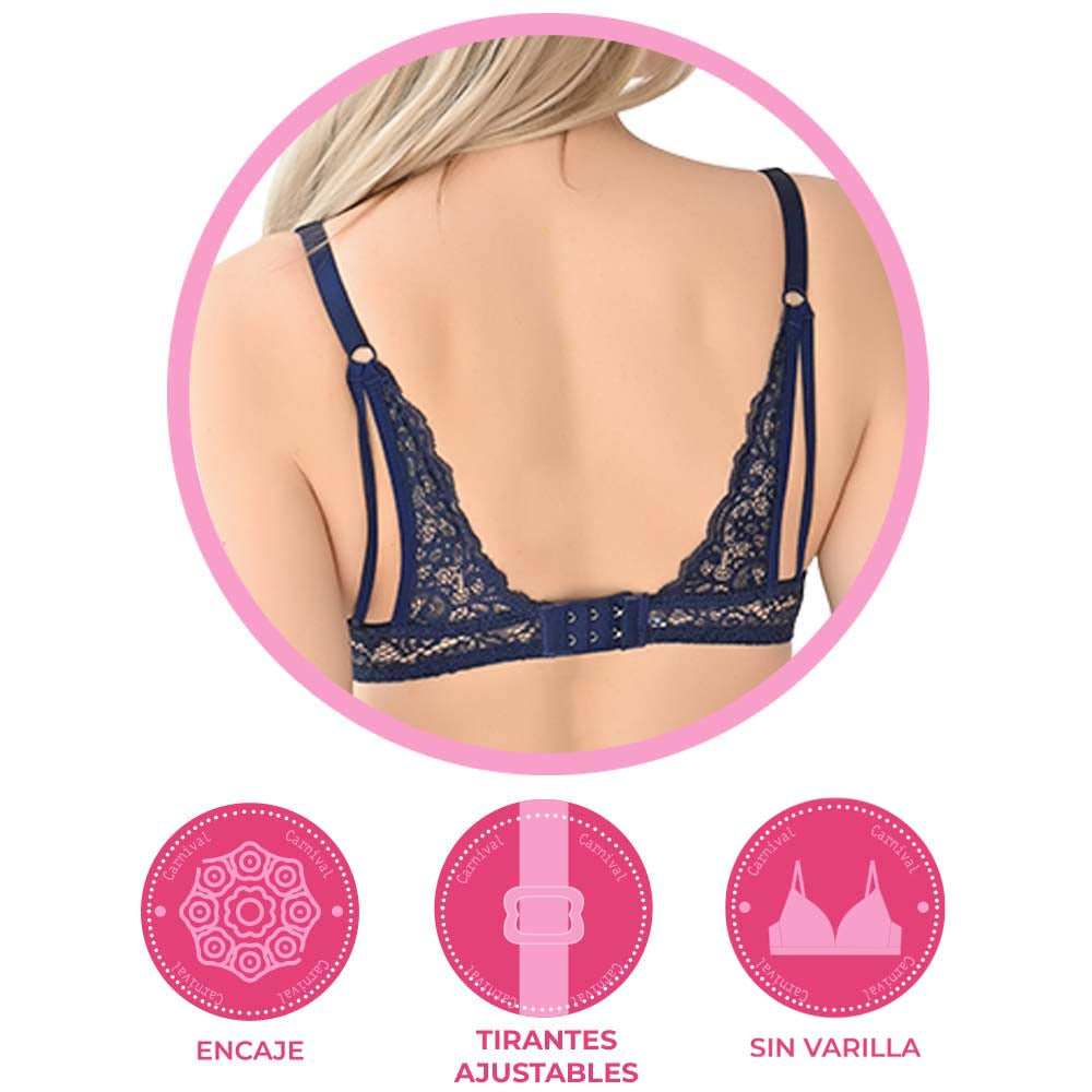 Brasier coordinable sin varilla 24359 Lady Carnival Carnival