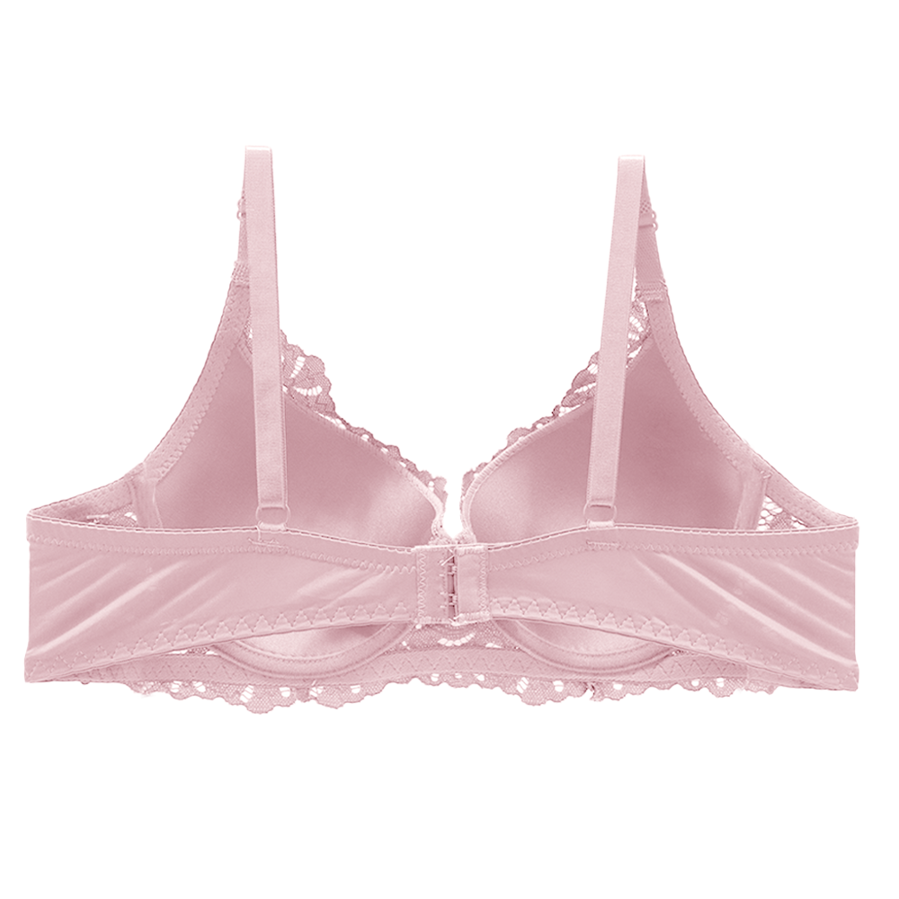 Brasier coordinable con varilla y encaje rosa 24387 Carnival Carnival