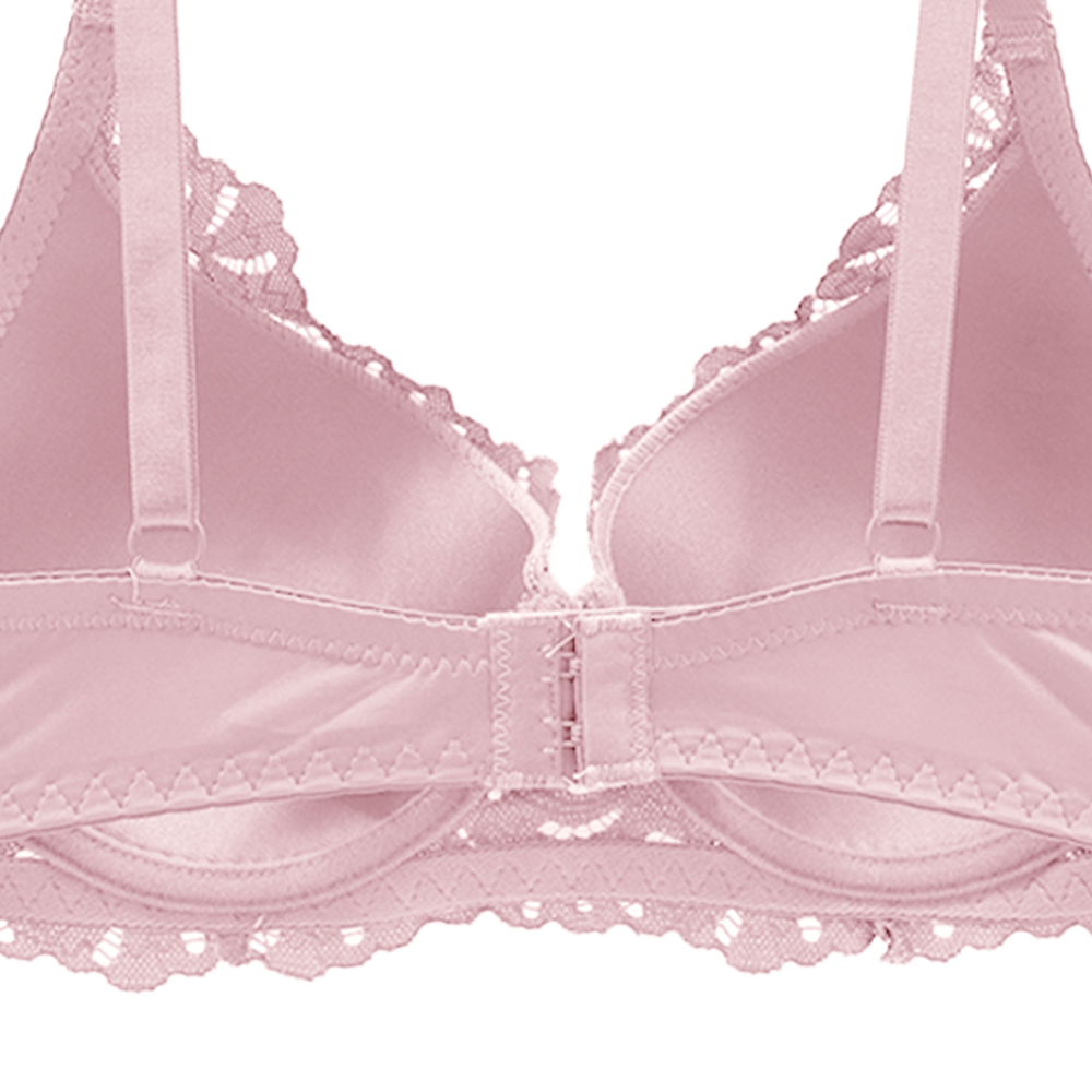Brasier coordinable con varilla y encaje rosa 24387 Carnival Carnival