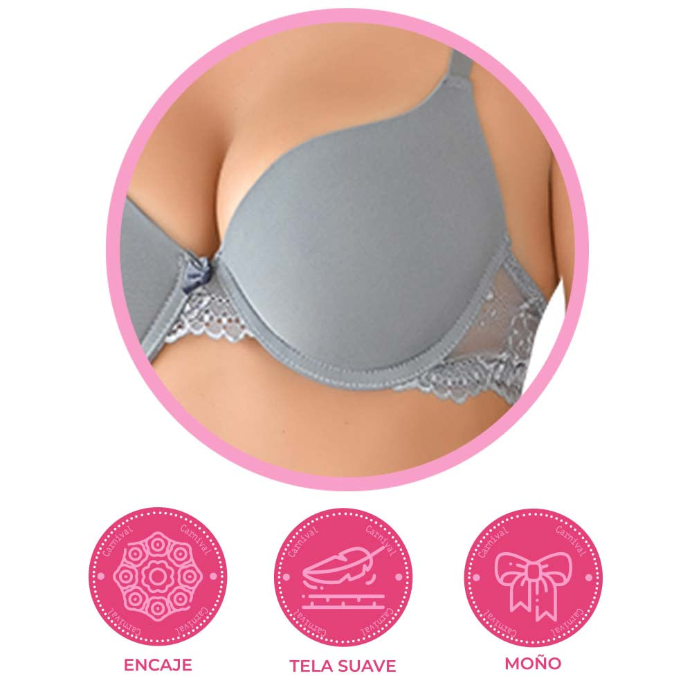 Brasier coordinable con detalles de encaje 24389 Carnival Carnival