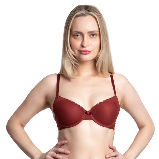 Brasier coordinable vino con transparencias 24394 Carnival Carnival