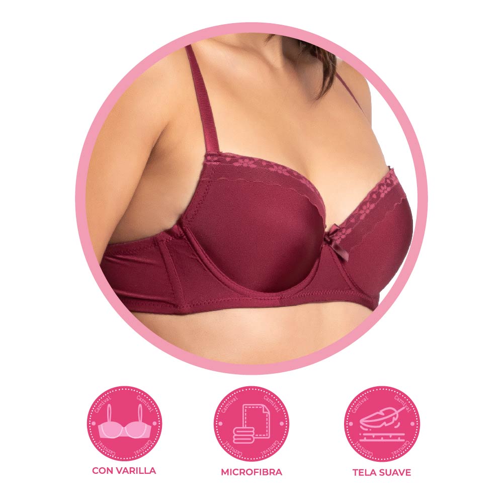 Brasier coordinable con encaje en copas 24395 Carnival Carnival
