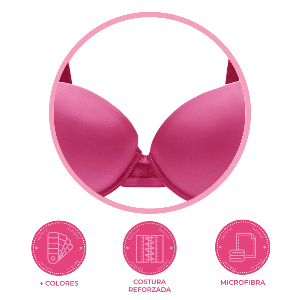 Brasier coordinable con varilla y copa preformada magenta 24400 Carnival Carnival
