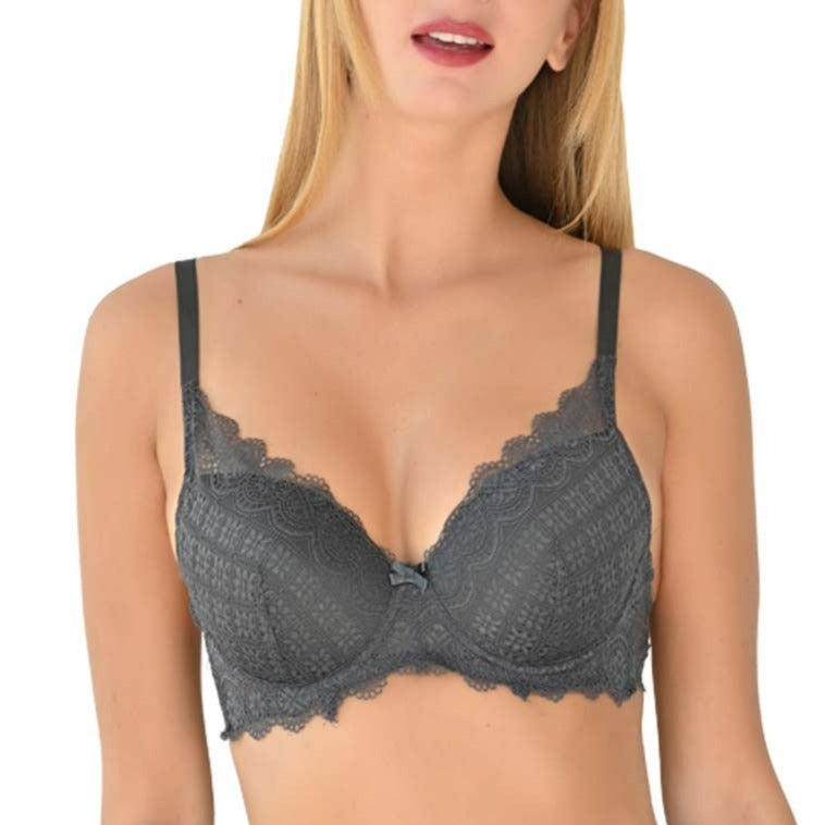 Brasier coordinable con aplicaciones de encaje en gota 24405 Lady Carnival Carnival