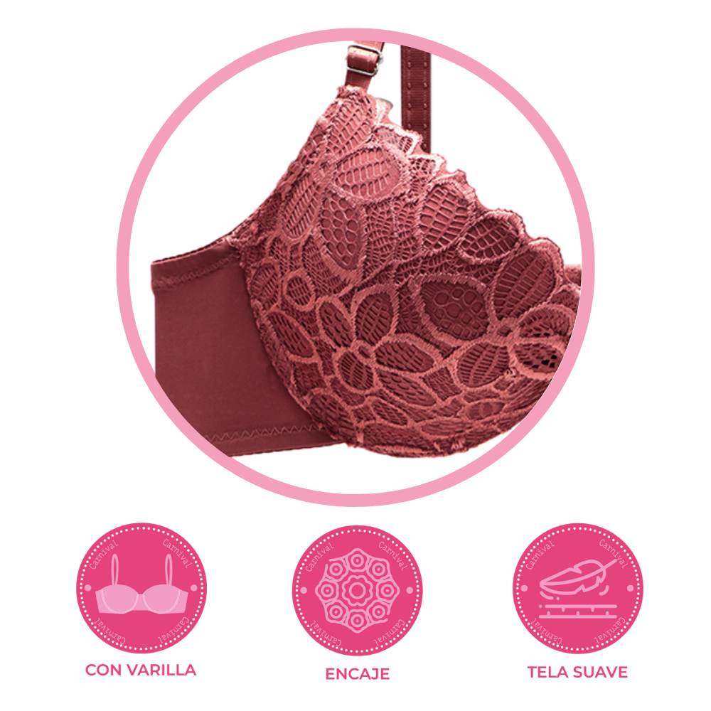 Brasier coordinable con varilla y copa preformada 24419 Lady Carnival Carnival