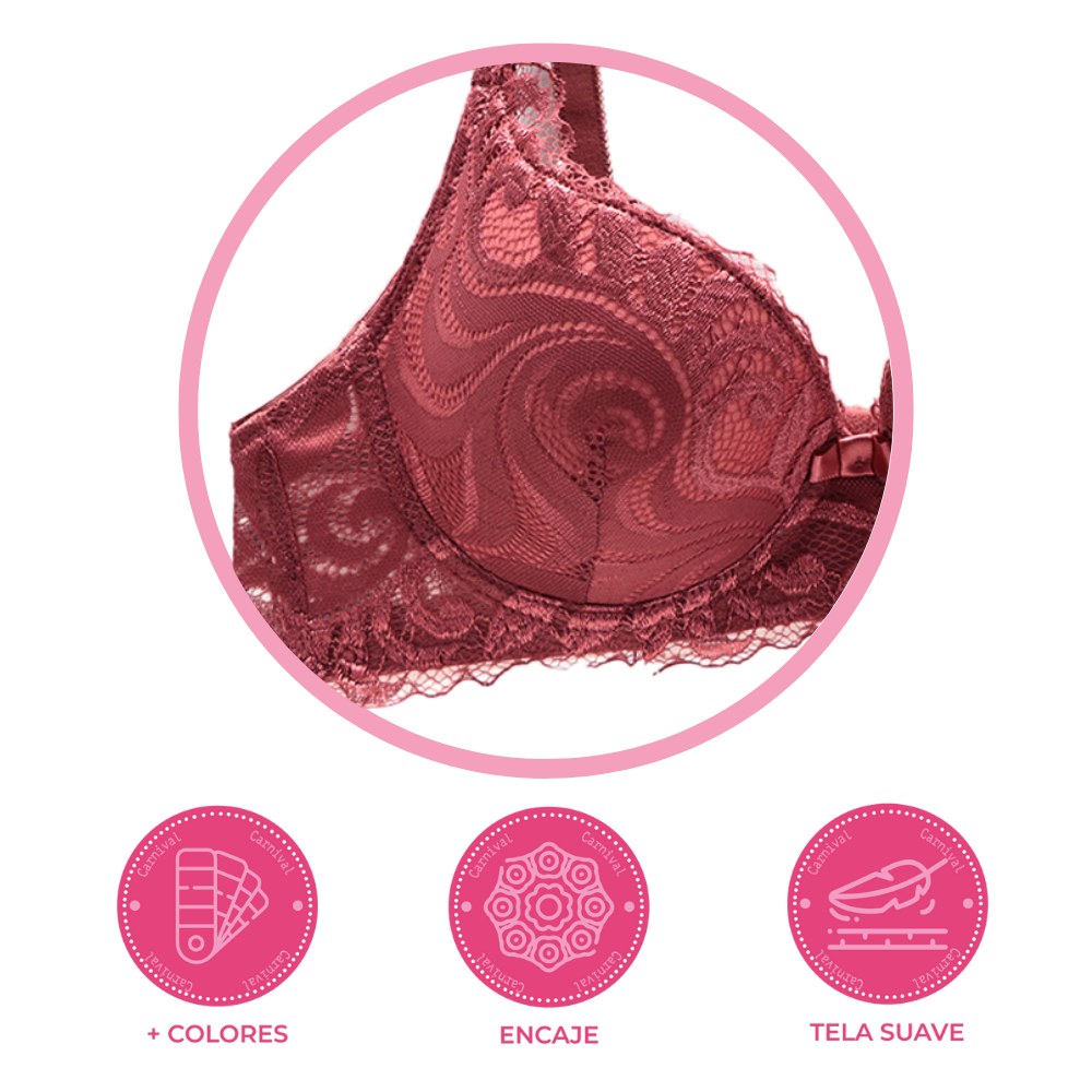 Brasier coordinable de copa preformada con encaje  24420 Lady Carnival Carnival