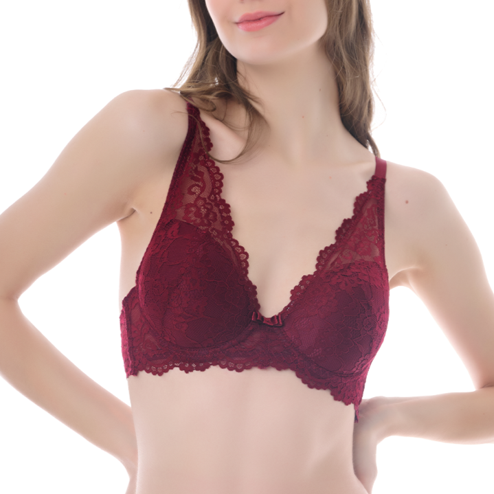 Brasier coordinable copa en forma de gota vino 24429 Lady Carnival