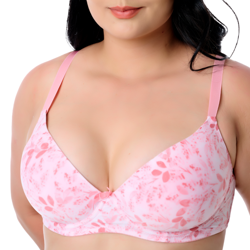 Brasier de talla extra estampado con varilla 24441 Carnival