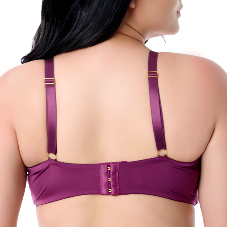 Brasier de talla extra con varilla  morado 24441 Carnival. Carnival