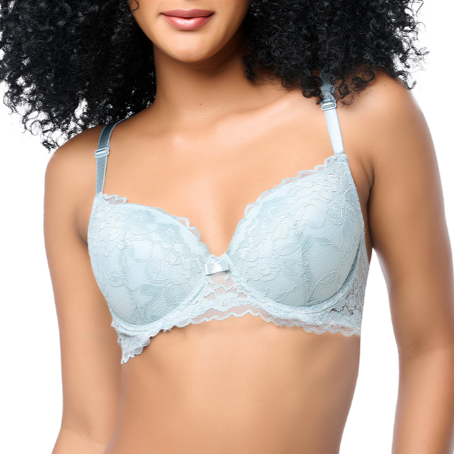 Brasier coordinable con varilla y espalda recta verde 24510 Lady Carnival Carnival