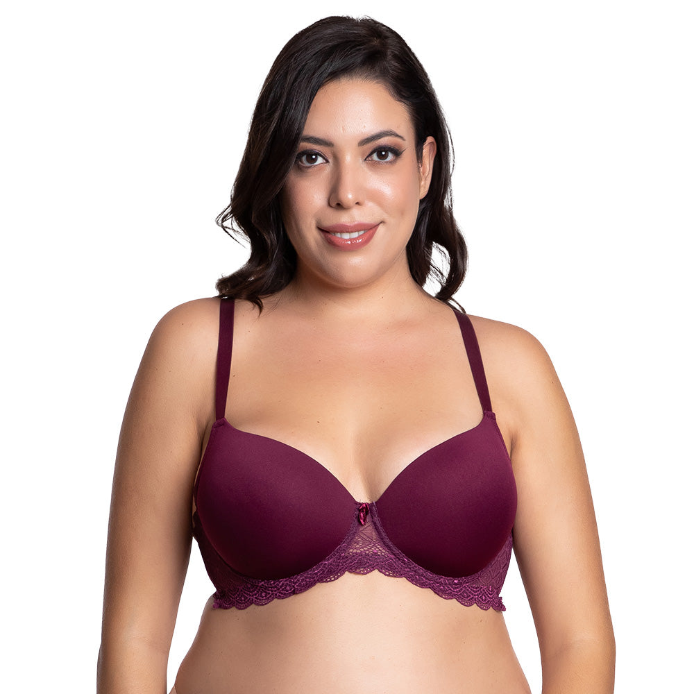 Brasier de talla extra con varilla y encaje 24563 Lady Carnival Carnival