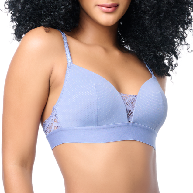 Brasier coordinable sin varilla y detalles de encaje 24579 Lady Carnival