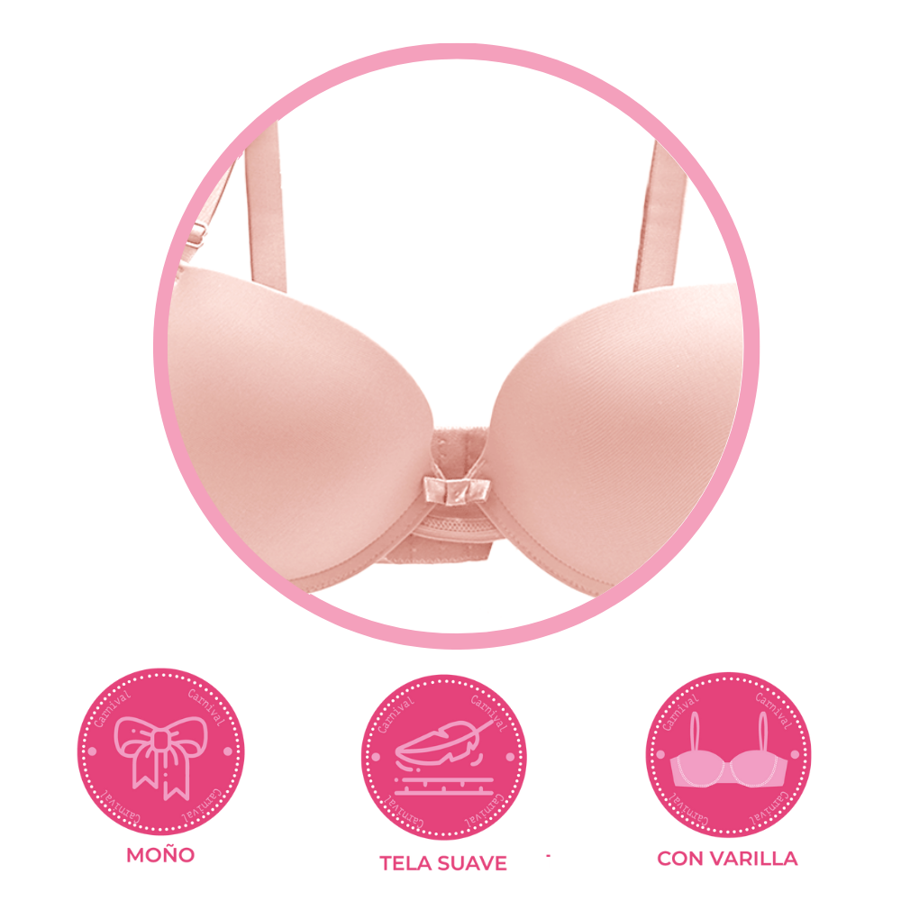 Brasier coordinable con varilla rosa 24603 Carnival Carnival