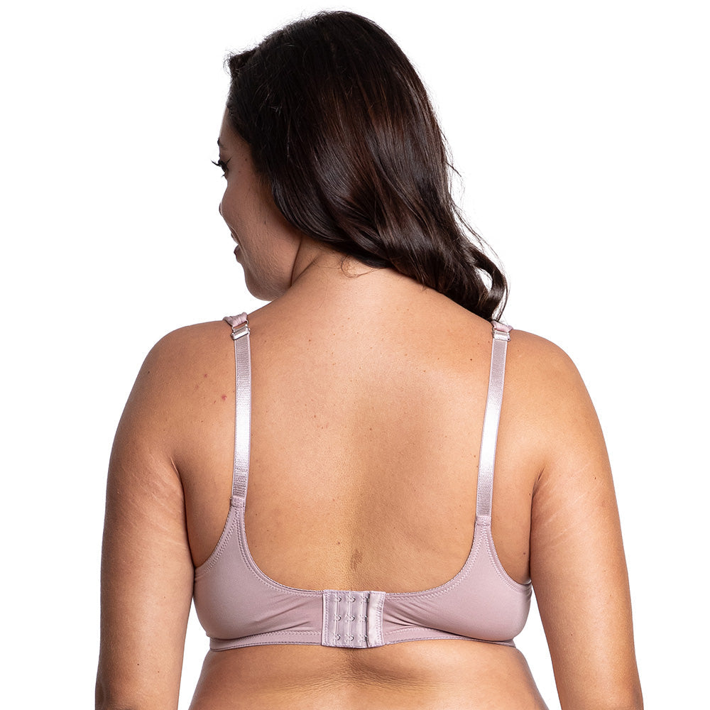 Brasier de talla extra con tirantes acolchonados malva 24634 Carnival Carnival