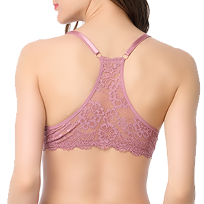 Brasier coordinable con broche al frente 24677 Lady Carnival