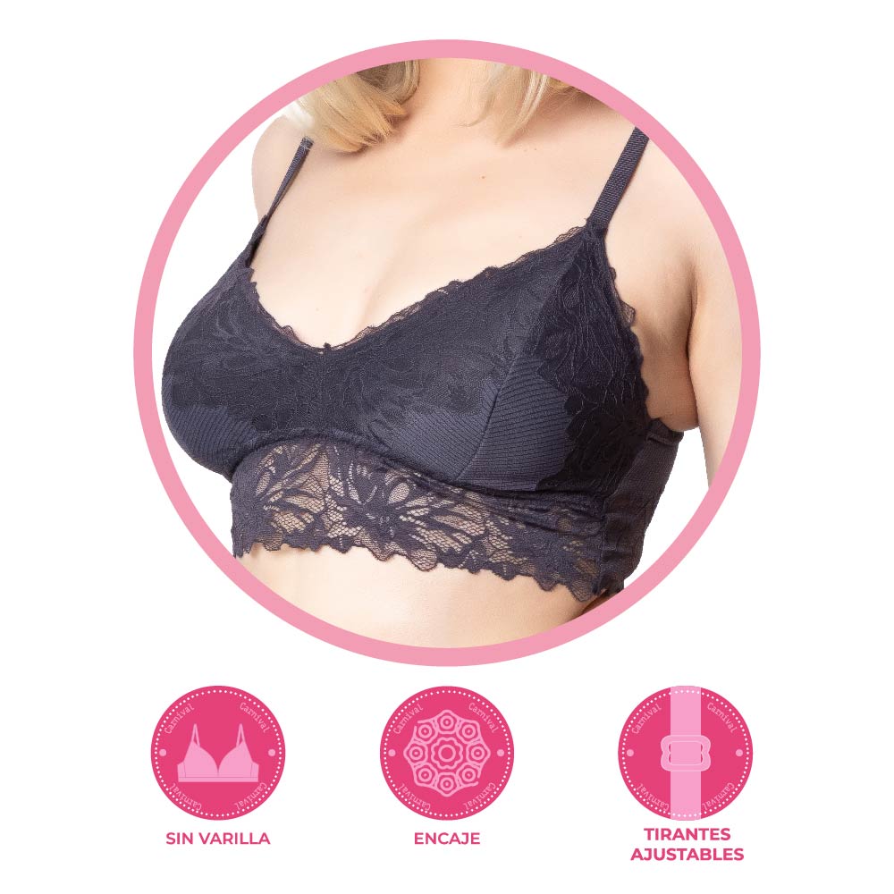 Bralette coordinable 24771 Lady Carnival