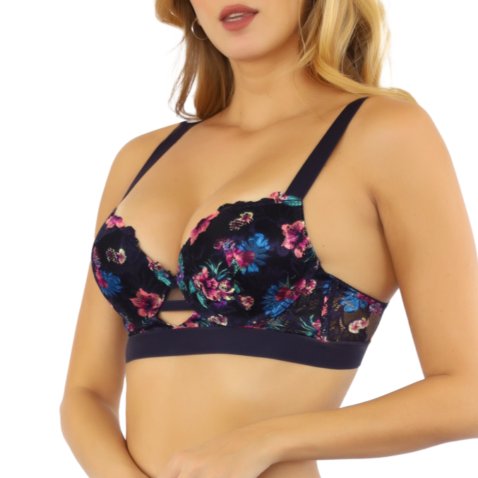 Carnival Fashion 24817 Printed Push-Up Coordinating Bra