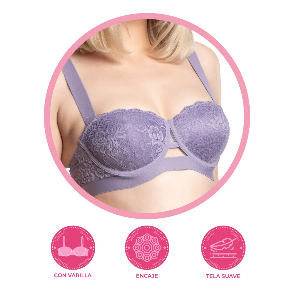 Brasier coordinable strapless 24836 Lady Carnival Carnival
