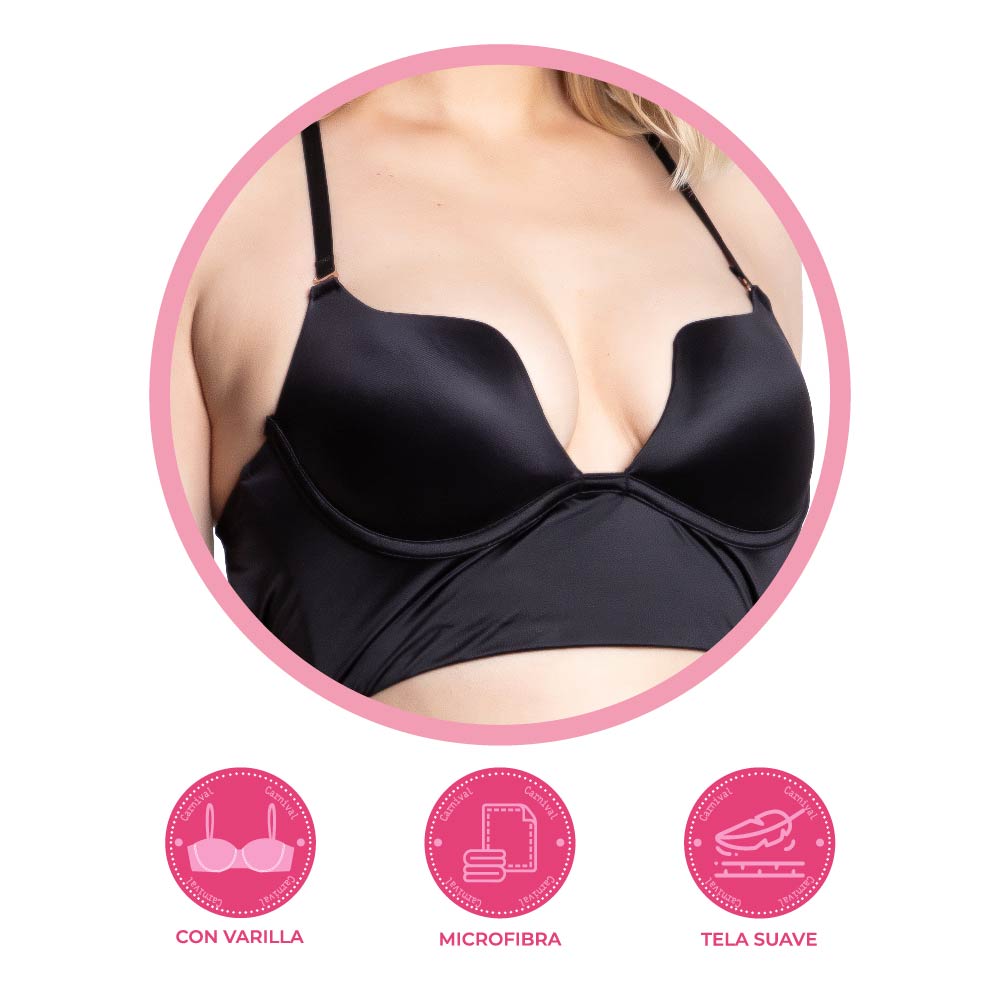 Coordinatable push-up bra 24859 Lady Carnival