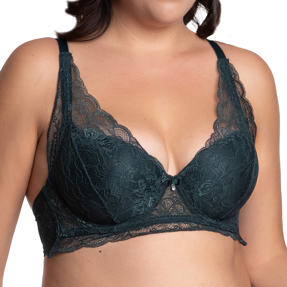 Brasier coordinable talla extra con encaje 24936 Lady Carnival
