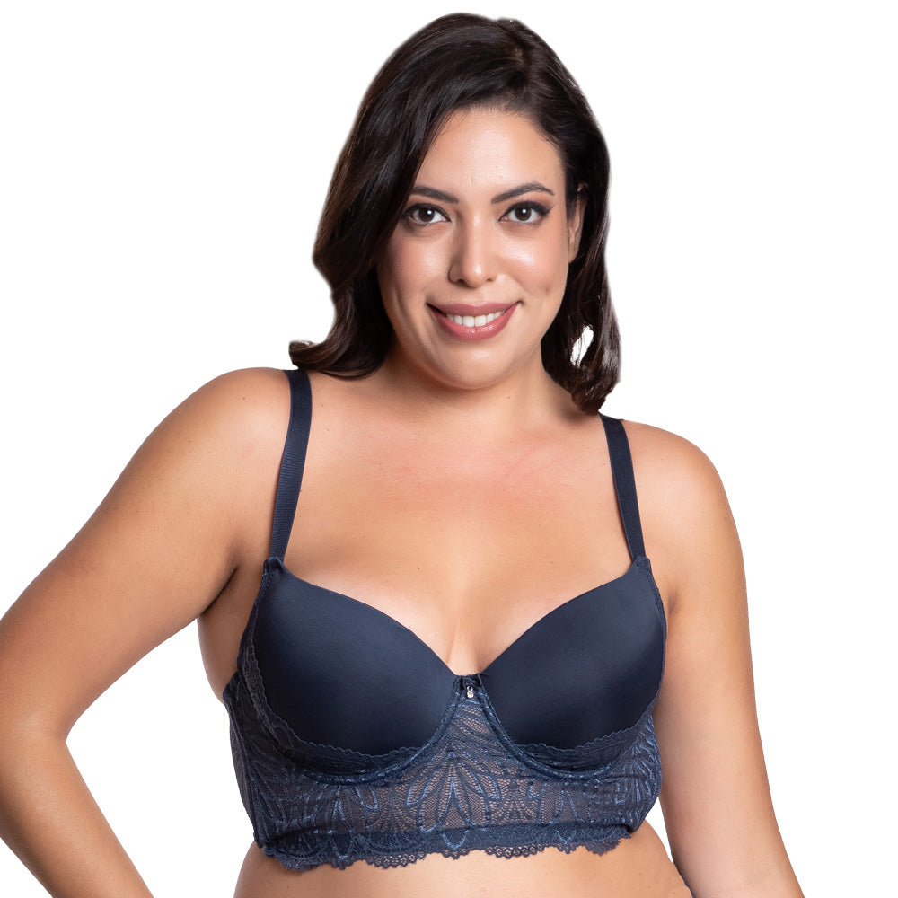 Coordinating plus size bra 24964 Lady Carnival