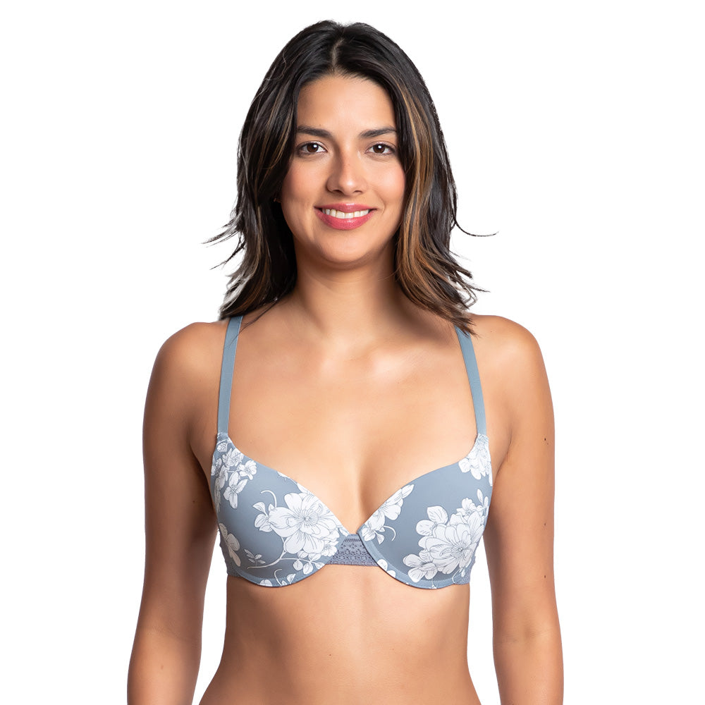 Brasier coordinable estampado flores 24991 Carnival