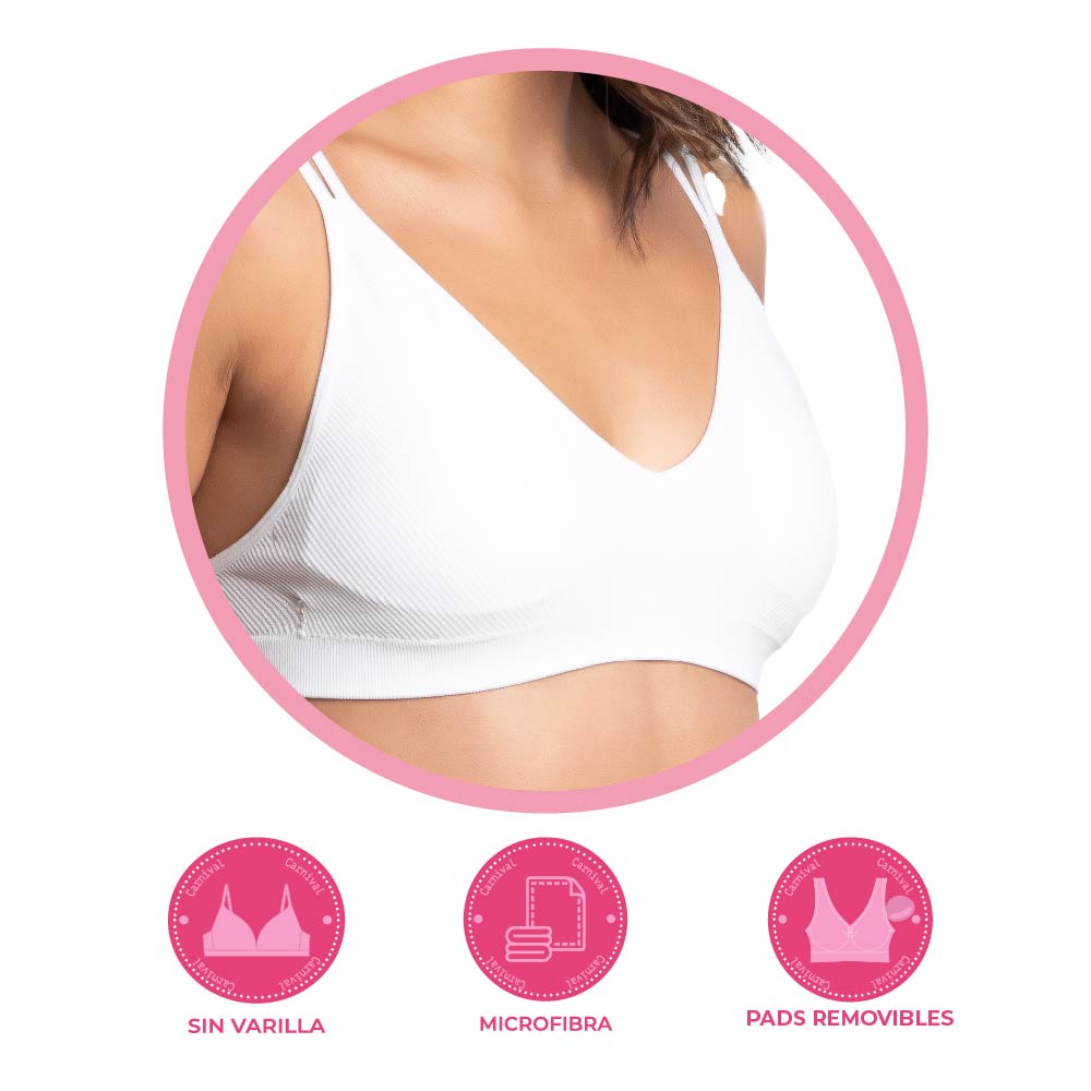 Top coordinable con tirantes dobles 25000 Carnival Carnival