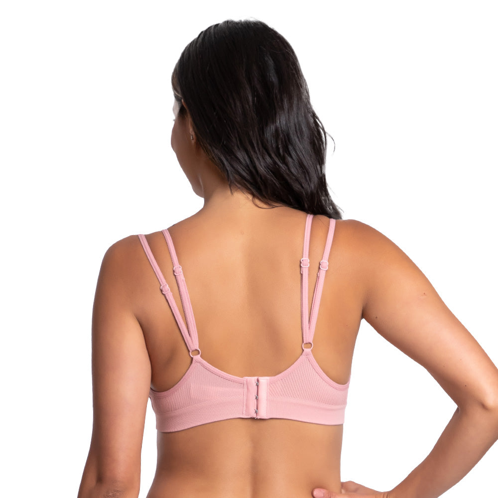 Top coordinable rosa con tirantes dobles 25000 Carnival Carnival