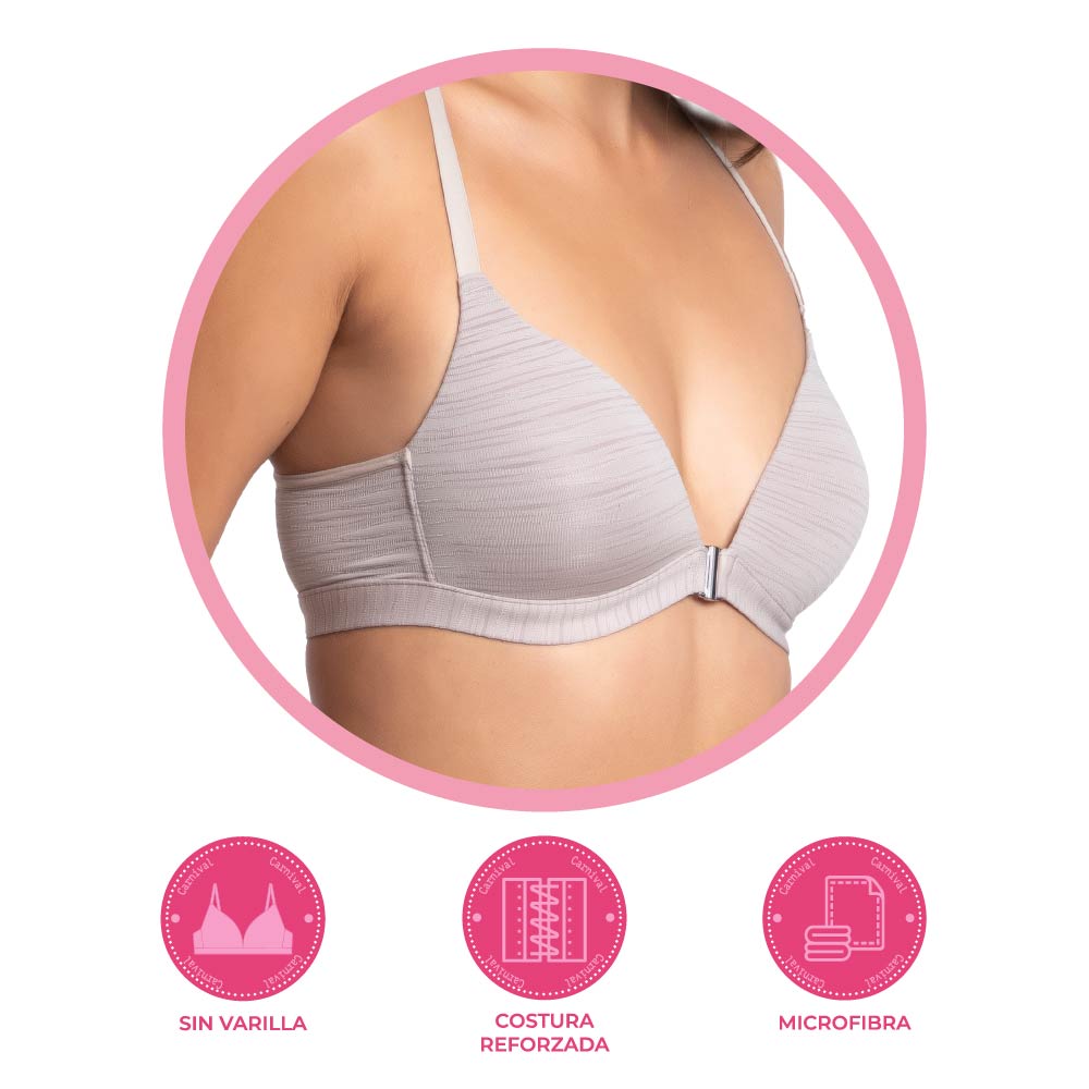 Brasier arena coordinable con broche al frente 25002 Carnival Carnival