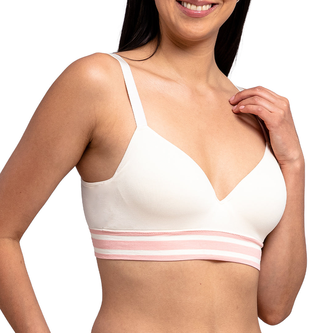 Brasier sin varilla crema tirantes ajustables 25132 Carnival