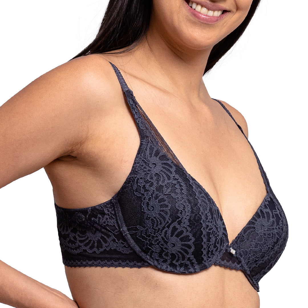 Brasier con varilla y detalles de encaje 25420L Lady Carnival