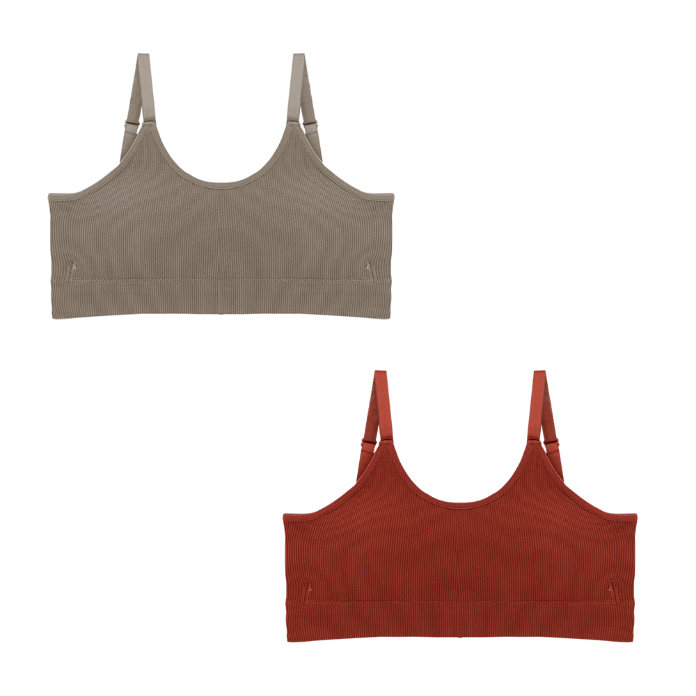 Set de 2 top teen con almohadillas removibles DP4398 001 Teens Carnival Lenceria