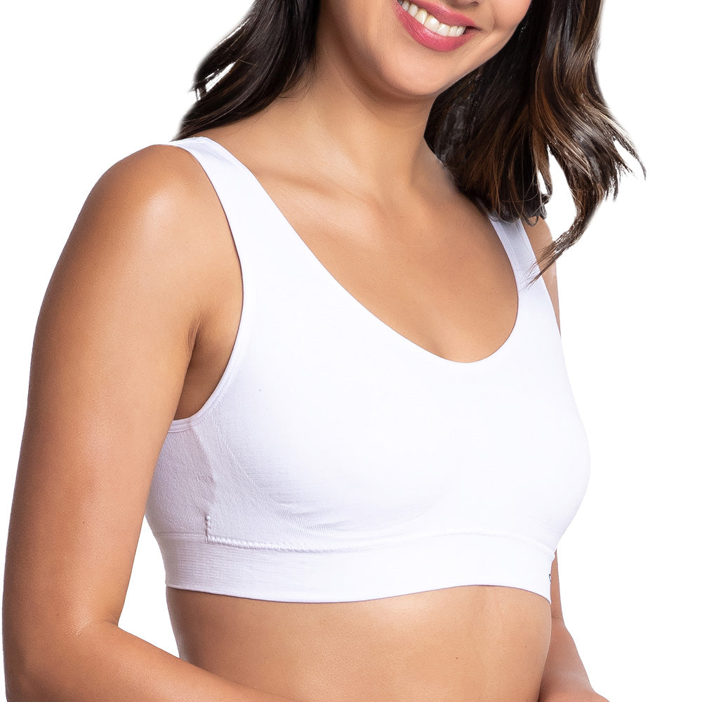 Seamless microfiber top with removable pads 4994 Carnival