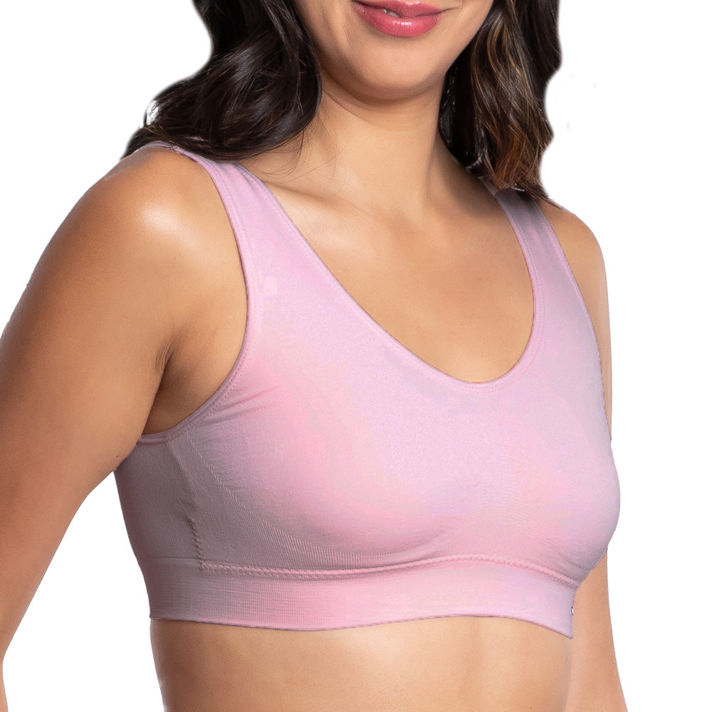 Top rosa seamless con pads removibles 4994 Carnival Carnival