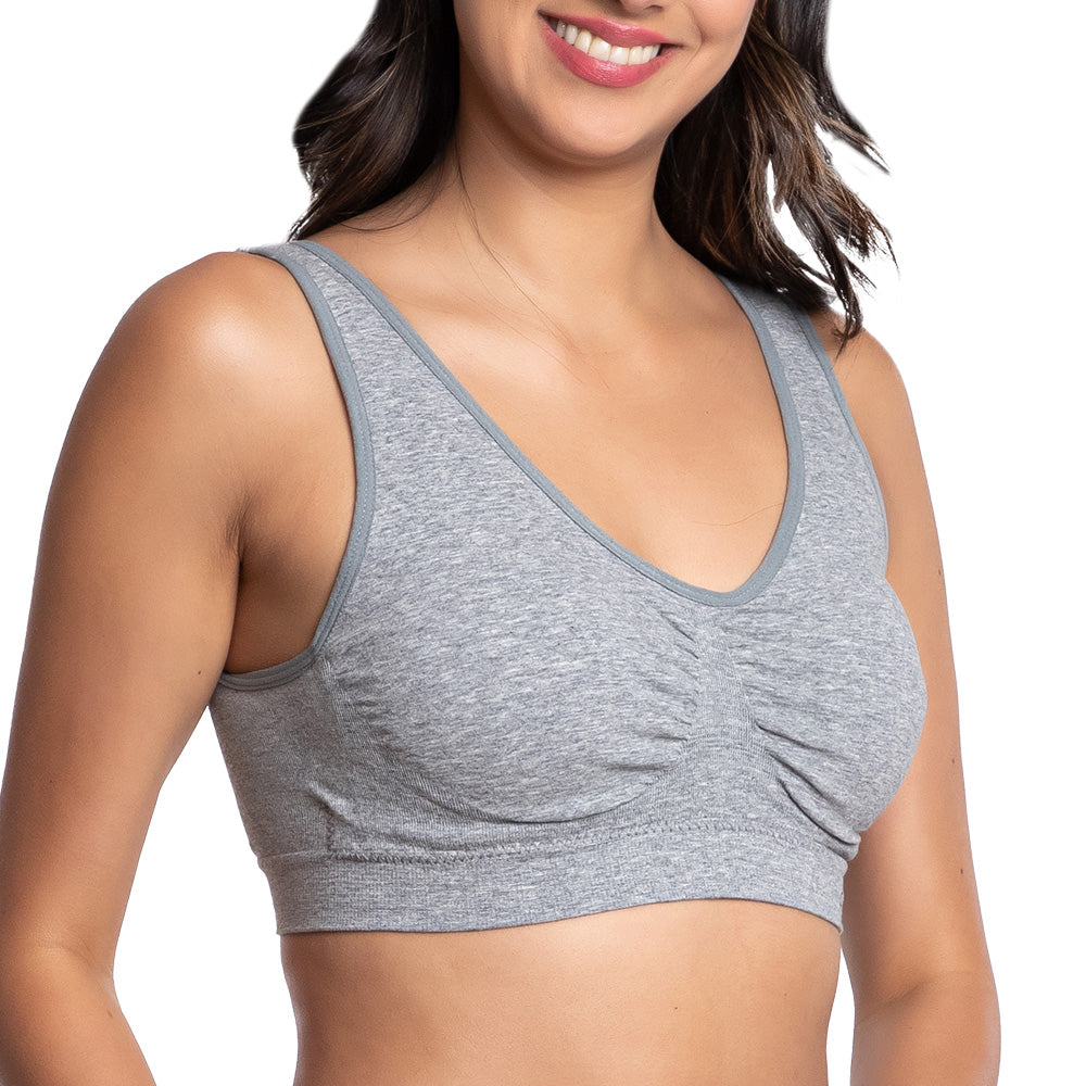 Top seamless jaspeado con pads removibles 4994 Carnival Carnival
