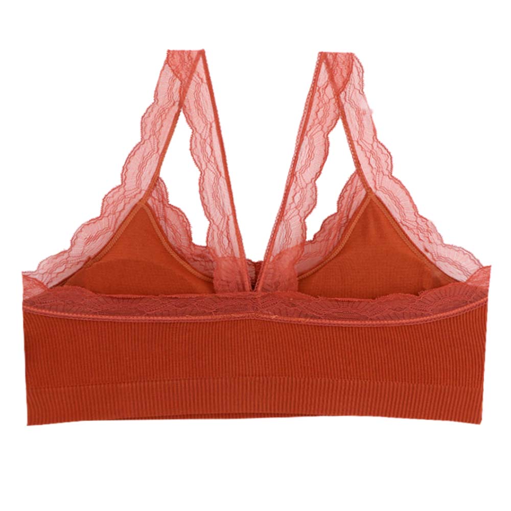 Top seamless cómodo con detalles de encaje  5363 Teens Carnival Lenceria