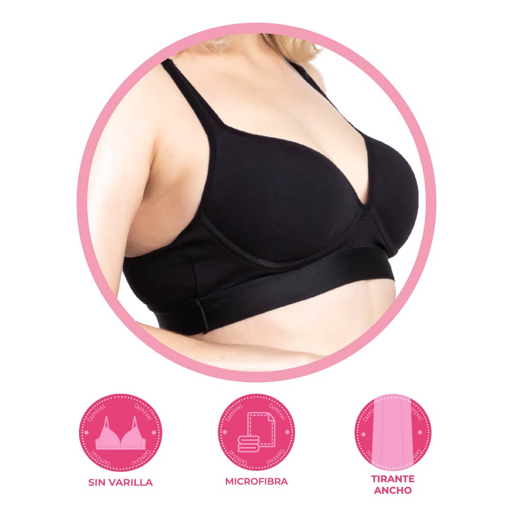 Brasier coordinable estilo deportivo 5802 Carnival