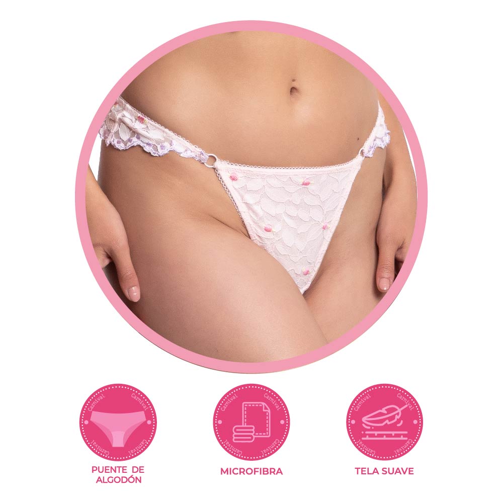 Tanga coordinable con encaje 64901 Carnival Fashion Carnival