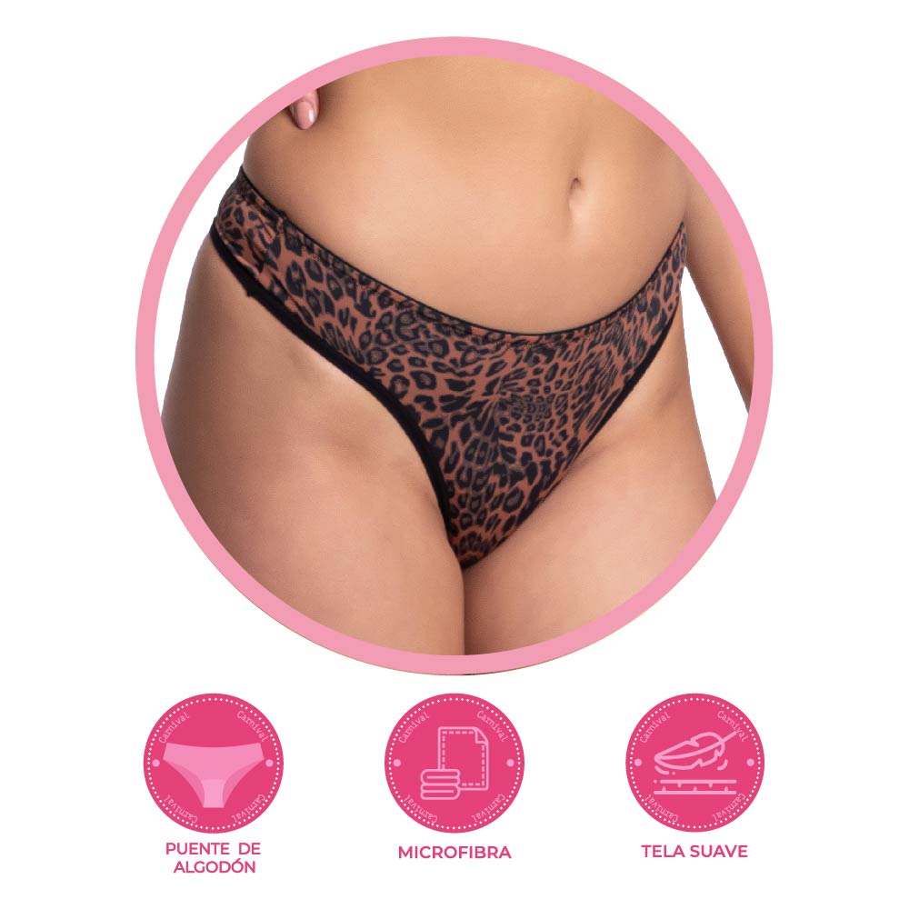 Tanga coordinable animal print 64993 Carnival Carnival