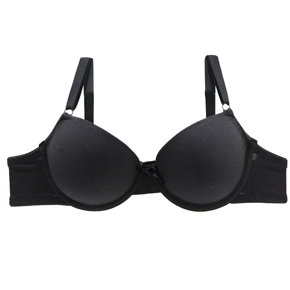 Brasier negro con copa preformada y varilla  24197 Teens Carnival Lenceria