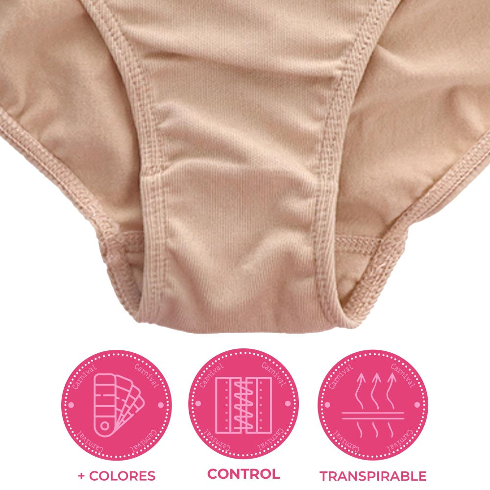 Calzón con soporte extra de cintura alta 7070 Carnival Carnival