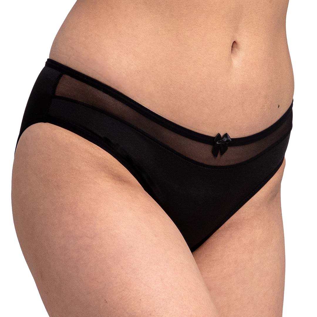 Basic panty with mesh detail 72072 Carnival